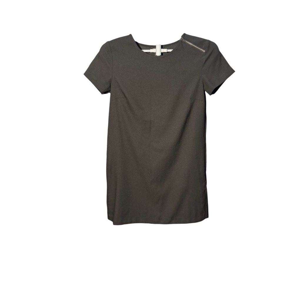 Banana Republic Black Crewneck Shift Dress